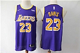 Lakers 23 Anthony Davis Purple Nike Swingman Jersey,baseball caps,new era cap wholesale,wholesale hats
